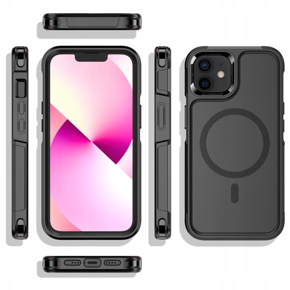 iPhone 12/12 Pro Case, MagForce MagSafe, Black