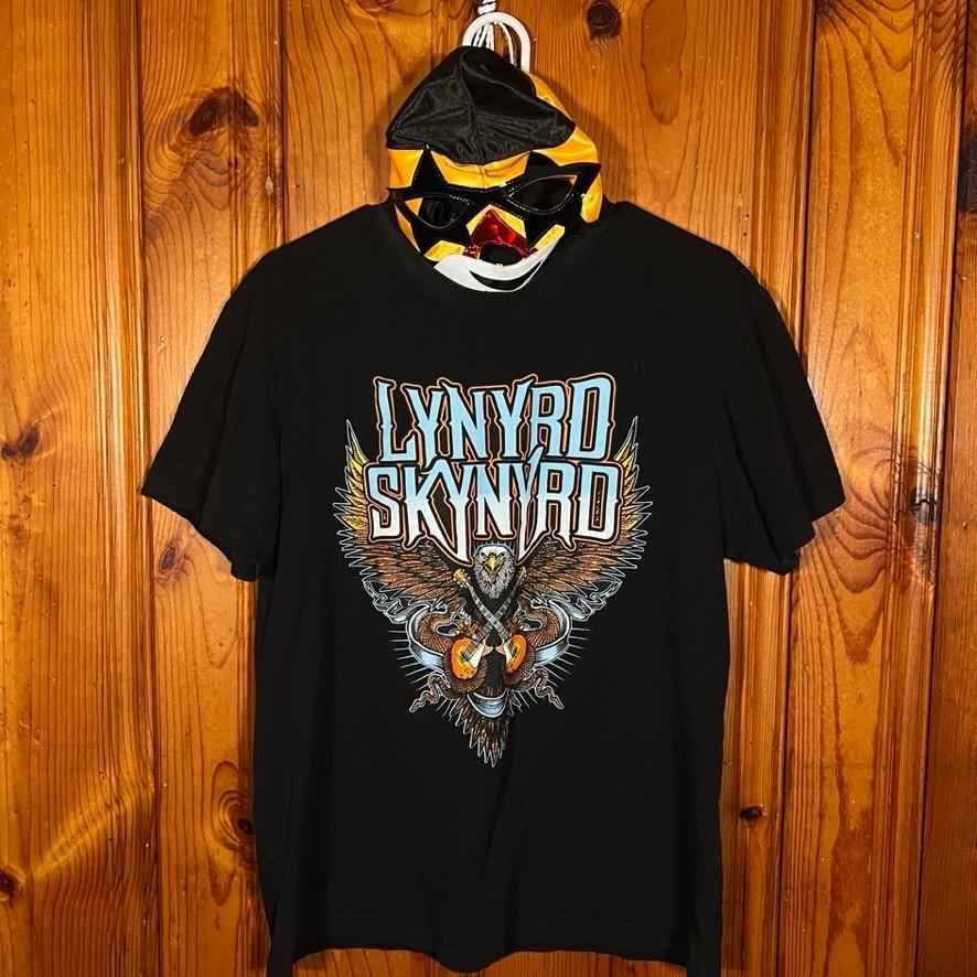 Lynyrd Skynyrd L Rock T-Shirt Black Regular Unisex T-Shirt