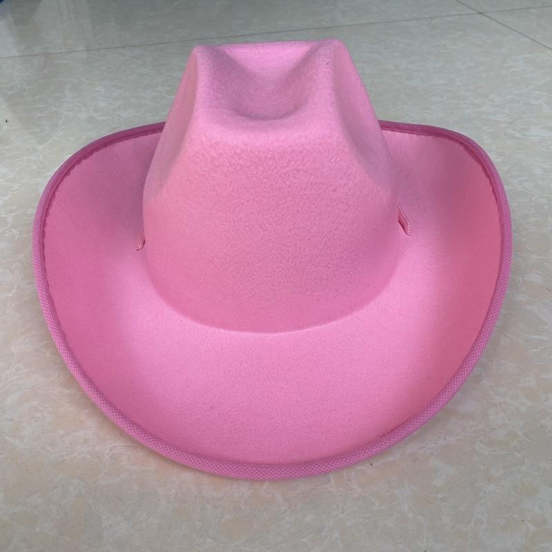 Polyester Western Cowboy Hat For Children And Adults