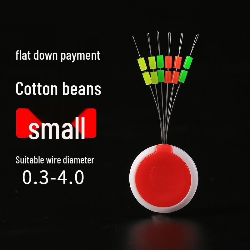 Crystal Fishing Line Bead: Lead Sinker, Stopper, Lure, Float, and Organizer for Sea and Rock Fishing Rigs.