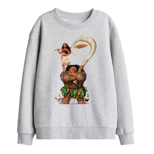 Moana Childrens/Kids Maui Moana Stacked Sweatshirt