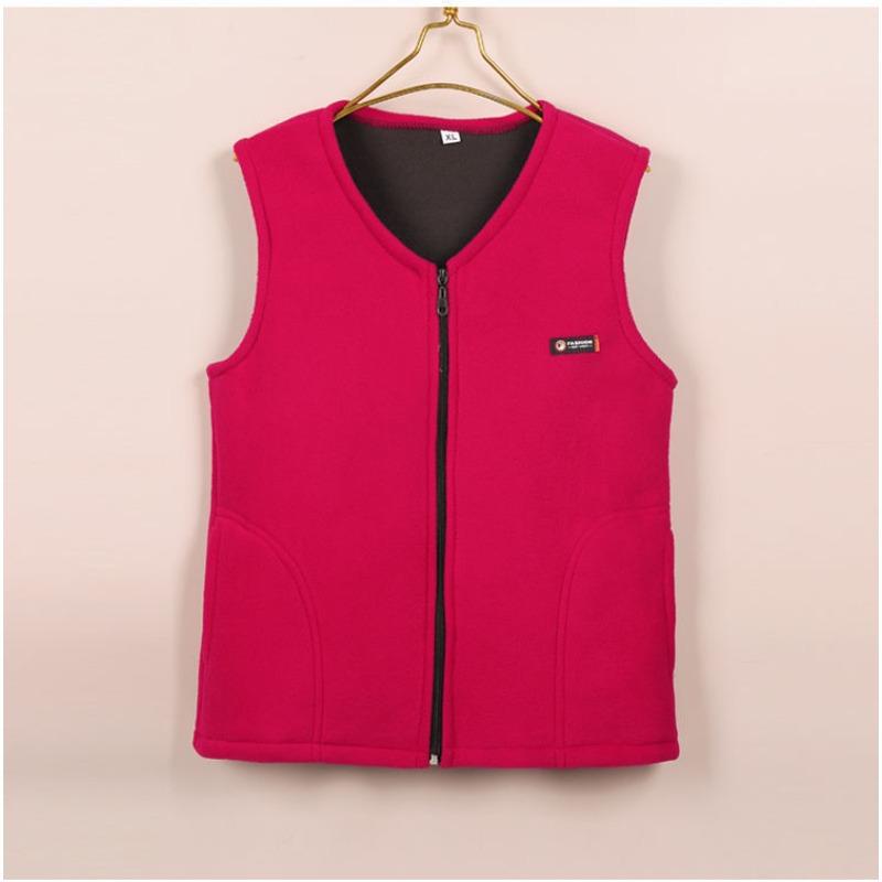 Autumn Warm Vest Women's Fleece Polar Fleece Vest Waistcoat Waistcoat