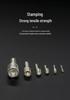 CJH Silver Plated Red Copper/Brass Square Cold Crimp Terminal Pin