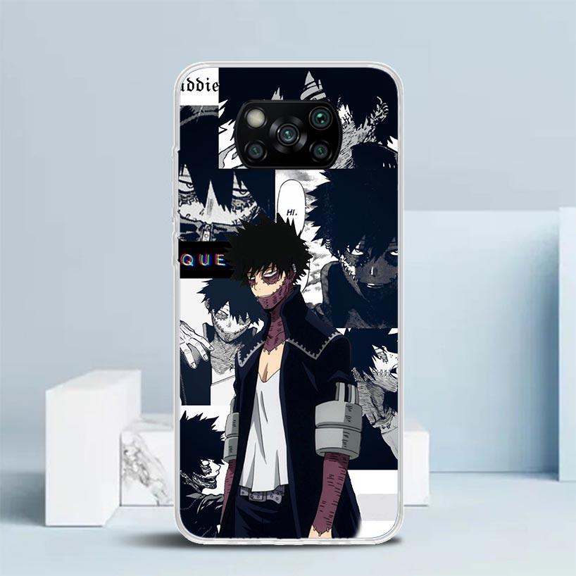 My Hero Dabi Bnha Phone Case For Xiaomi Poco F7 Ultra X5 X6 X7 Pro M7 Redmi 15C 15 13C 13 12C 12 10C 10 10A 9 9C 9A 9T Cover Poc