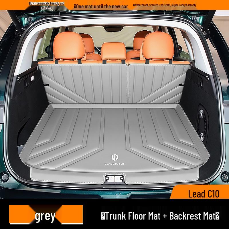 Eco-friendly Waterproof & Dustproof Trunk Mat for Leapmotor C16