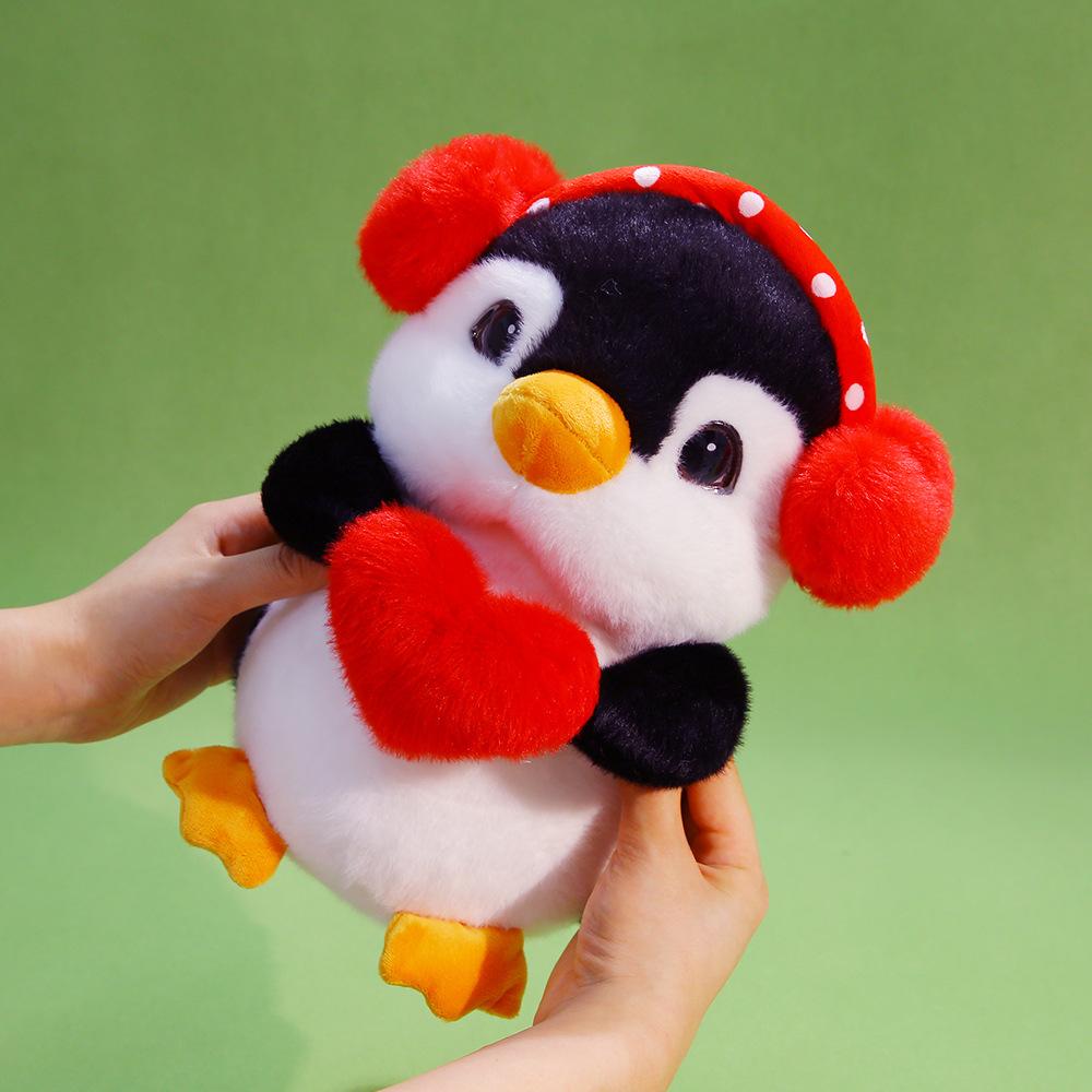Grenzüberschreitende neue kleine Pinguin-Puppe Plüschtier Pinguin Stoffpuppe Greifautomat Puppe Aquarium Event Geschenk