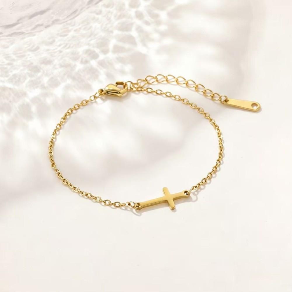 Stainless Steel Animal Letter Star Bracelet - Unisex Fashion Accessory