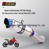 Hyperstrada Hacker 821 Mid-Rear Stainless Steel Mod (2013-2018 Motorcycle)
