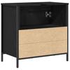 Black Bathroom Vanity Cabinet 60 x 34.5 x 60 cm