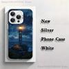 Lighthouse Anime Phone Case For iPhone 17,16,15,14,13,12,11,Pro,XS,Max,Plus,Mini,SE4,E White Matte Shockproof Cover