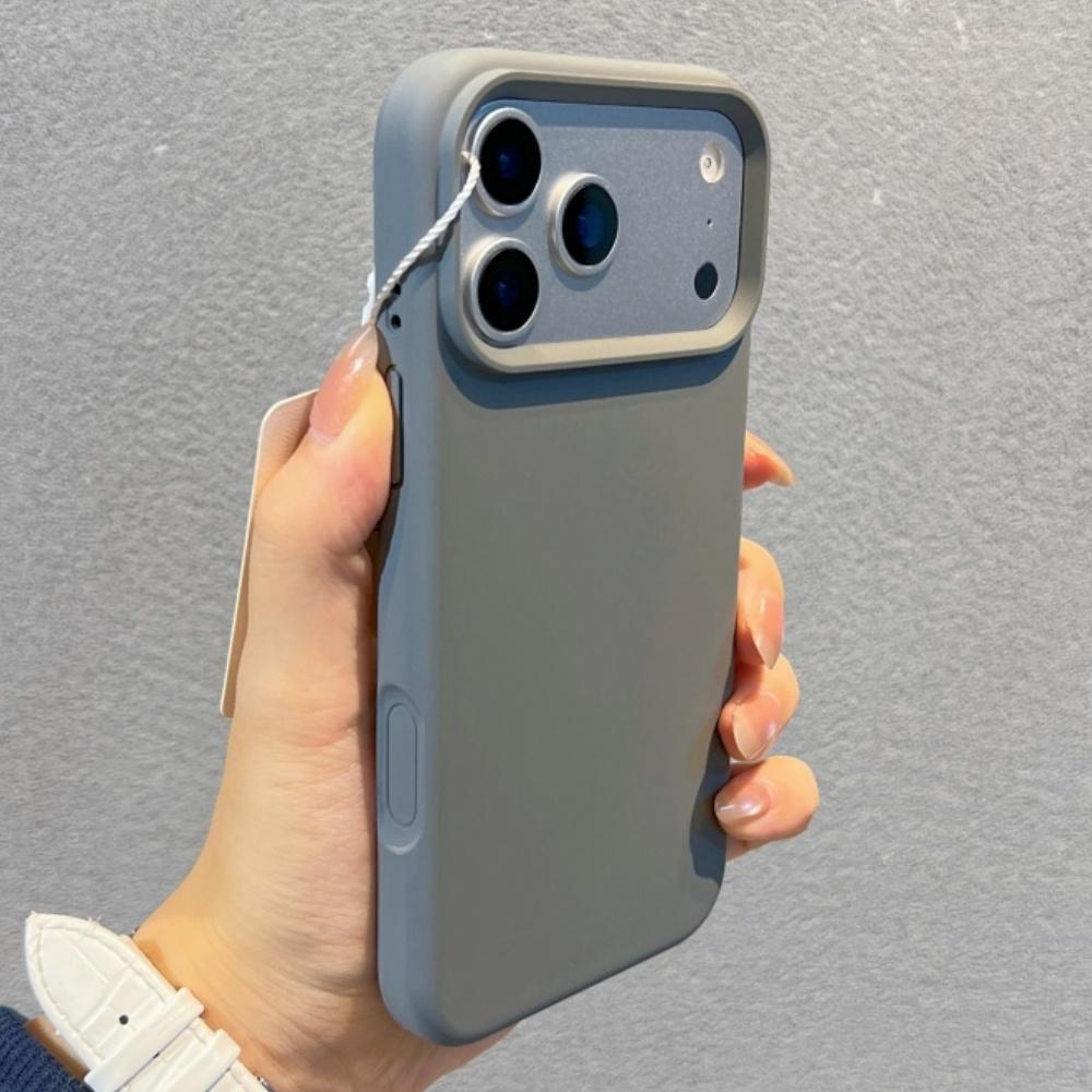 With Camera Touch Button Liquid Silicone Soft Case For For Iphone 16 17 Pro Max For Magsafe Magnetic Wireless Charge Bumper Cover