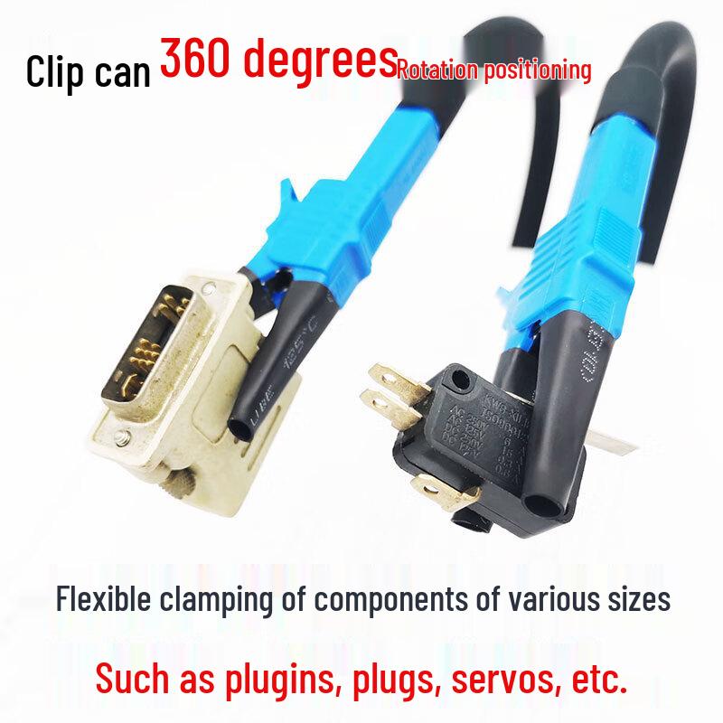 JZDASI Dual-Head Flexible Alligator Clip