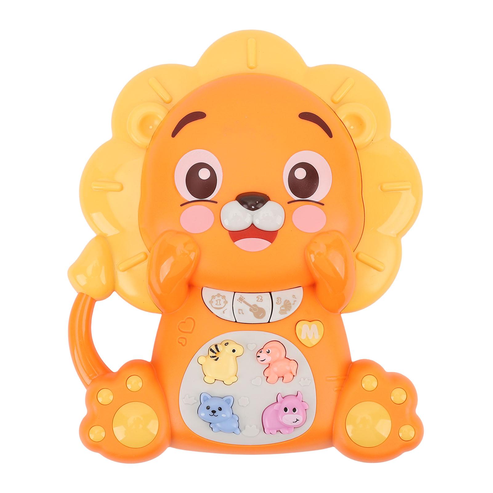 

Игрушка с подсветкой для животных, обучающая, для родителей и детей, интерактивная, милая, веселая, музыкальная, с подсветкой для животных