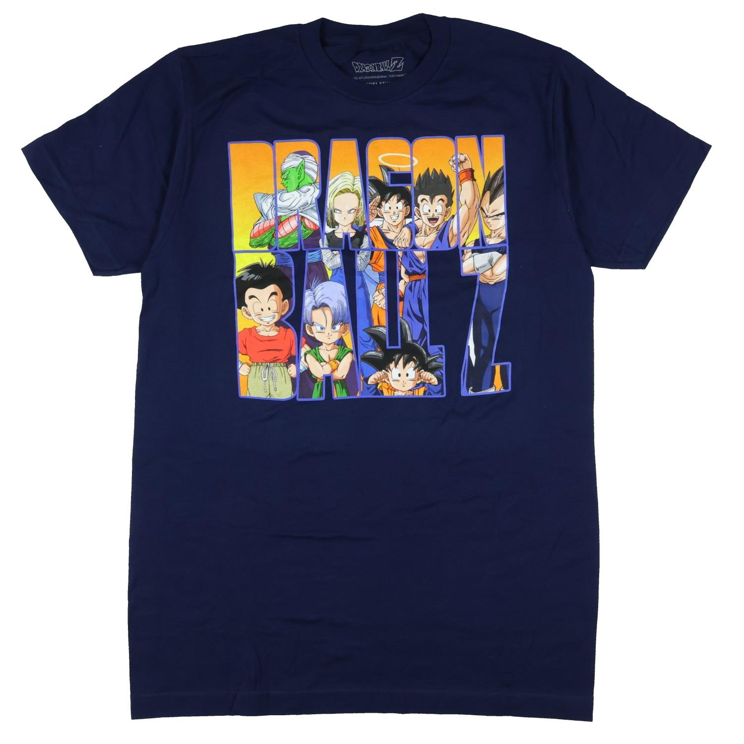 Dragon Ball Z Shirt Men s Son Goku Piccolo Gohan Goten Short Sleeve Tee S