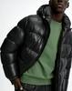 Men's Hooded Warm Cotton Puffer Jacket - European/American Style for Fall/Winter
