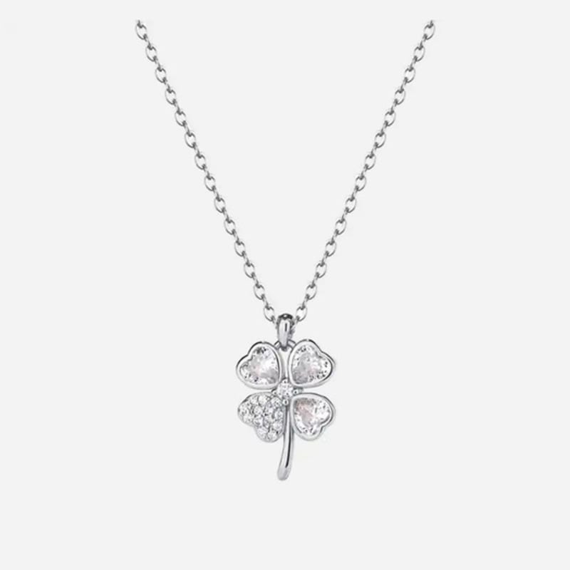 TORTOISE [Silver925] Bukoleon Clover Necklace