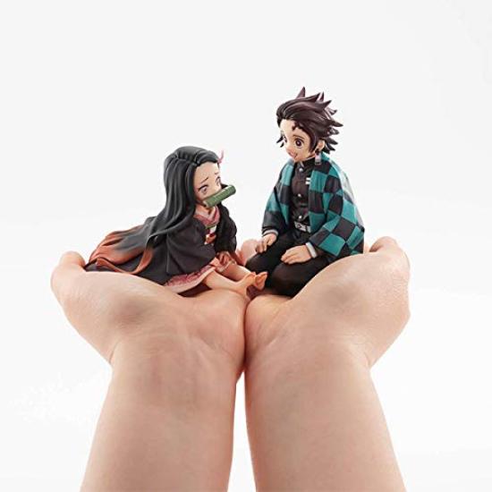 G.E.M. Series Demon Slayer Kimetsu No Yaiba Tenohira Tanjiro-kun Approximately 90mm PVC Painted Finished Figure