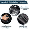 Automatic Transmission Gear Shifter Cable for Ford Focus 2005-2007 Automatic No.5S4Z7E395C/5S4Z7E395BB Trans Gear Shift Control Lever Cable