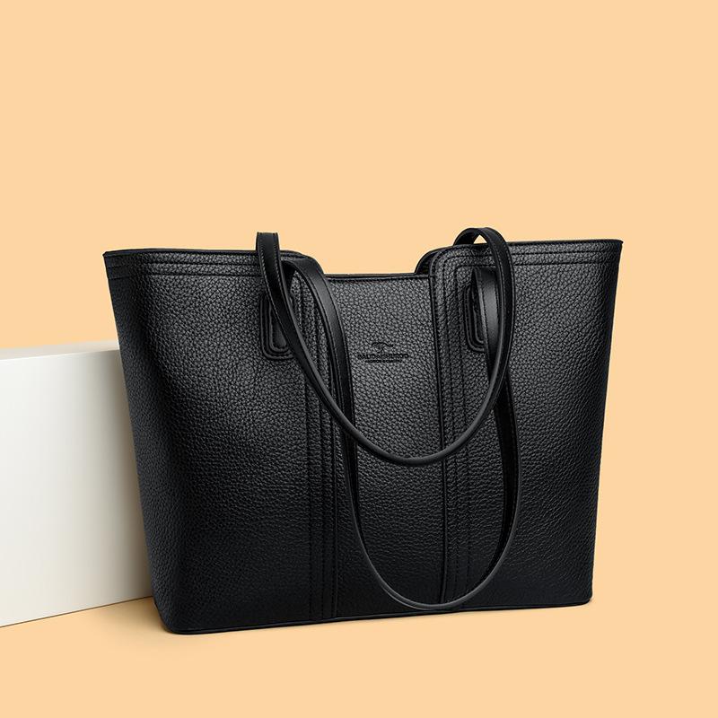 Tote Bag New Fashion Large Capacity Shoulder Bag Temperament High-end Business Commuting Bag Versatile Bag Women