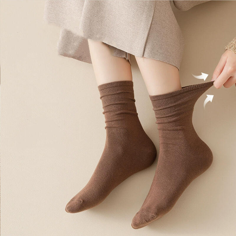 Haruyang Women's Socks, Soft and Comfortable, 6-Pair Set