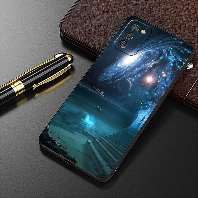 Sky Full Moon Fall Funda Für Samsung Galaxy A32 A71 A22 A12 A72 A11 A52 5g A51 4g a13 A21s A41 A23 A73 Silikon Coque