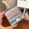 8Pcs Hair Bands High Elasticity Braided Design Hair Ties Soft Breakage Prevention Non-Metallic Hair Accessories