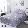 Europäischer Bettüberwurf Polyester Baumwolle Bettröcke Blumen Bunt Bettwäsche 150X200cm Queen Size Heimtextilien