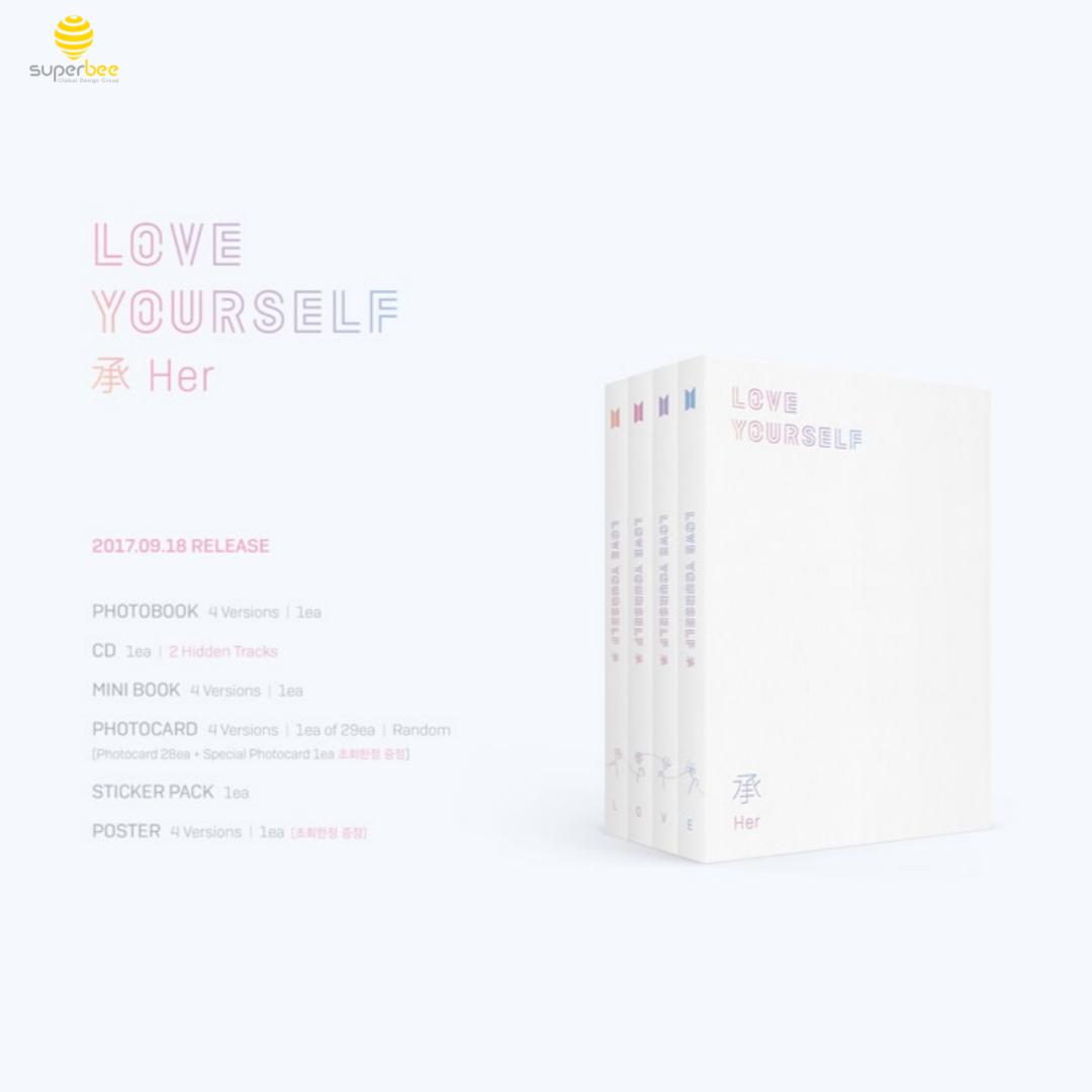 

[Superbee] [Корея] Альбом BTS LOVE YOURSELF Her