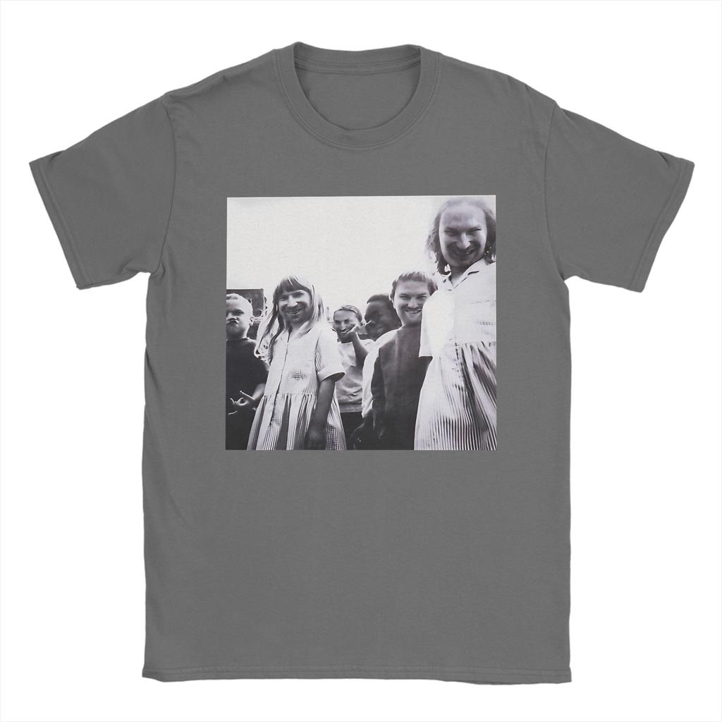 T-shirt Streetwear Estiva Aphex Twin Come To Daddy T-shirt Hip Hop 100% Cotone per Unisex Fantastico Top Taglie Forti