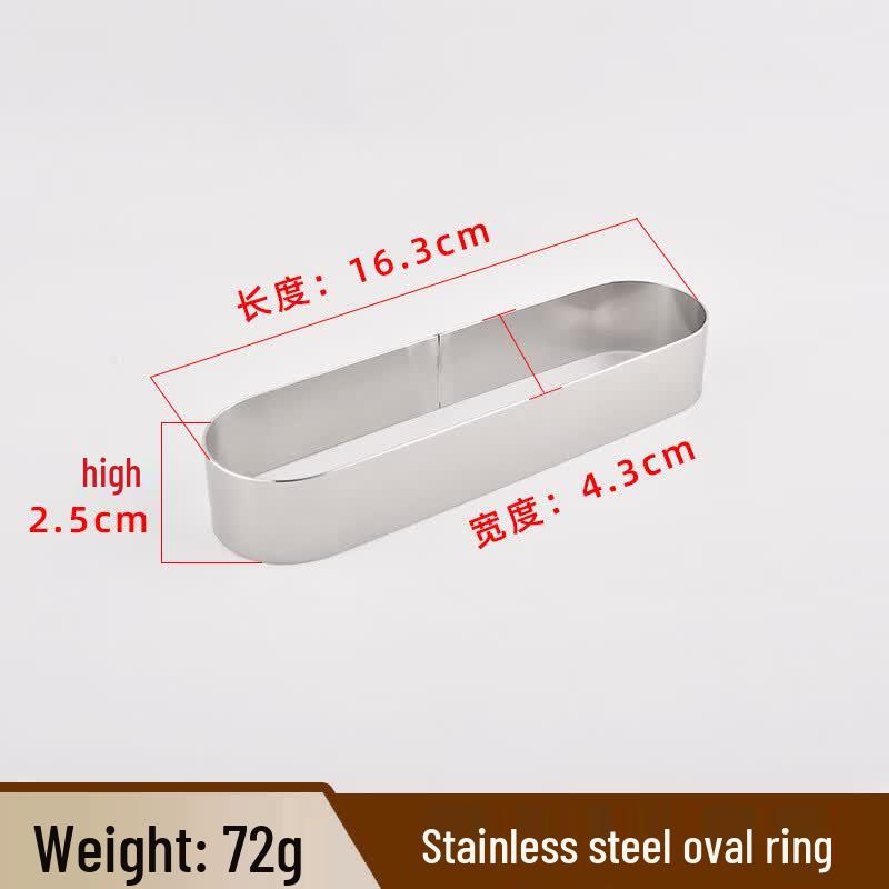 Stainless Steel Baking & Mousse Ring Molds