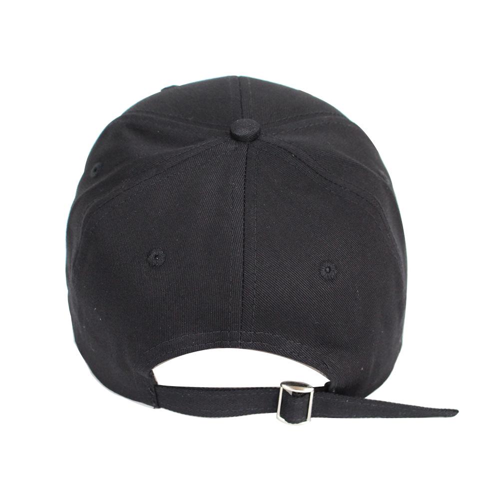 Cross Embroidery Dad Hat - Fashionable Wide Brim Baseball Cap for Outdoor Casual Wear