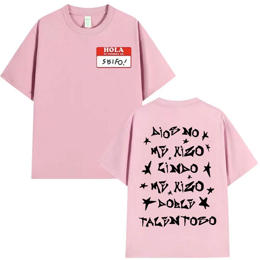 Rapper NSQK Hola Sisi Fo Mark Tour 2025 Album T Shirt Men Women Casual Fashion Cotton Short Sleeve T-shirt Hip Hop Clothing Tees