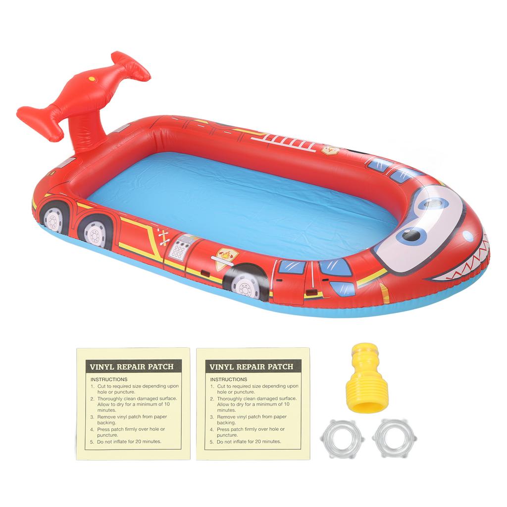 Inflatable Sprinkler Pool PVC Kids Cute Water Spray Pad Splashing Fountain Toys for Outdoor