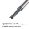 End Mill End Mill HRC45 Square 2 Blades 35 Degrees