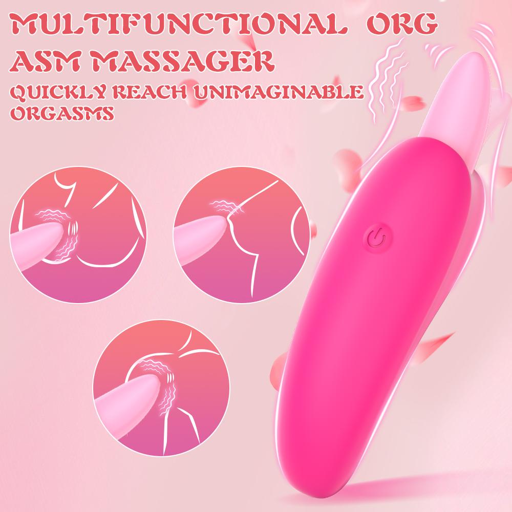 Sex Toys Vibrator Nipple Clitoris Tongue Licking Stimulator Massager Vibrator Masturbation Tools Women Vibration Adult Toys