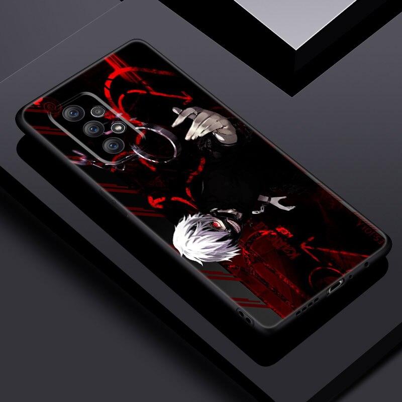 Anime Tokyo Ghoul etui na telefon do Samsung Galaxy A21 A30 A50 A52 S A13 A22 A32 A33 A53 A73 5G A11 A12 A31 A51 A70 A71 A72 pokrywa