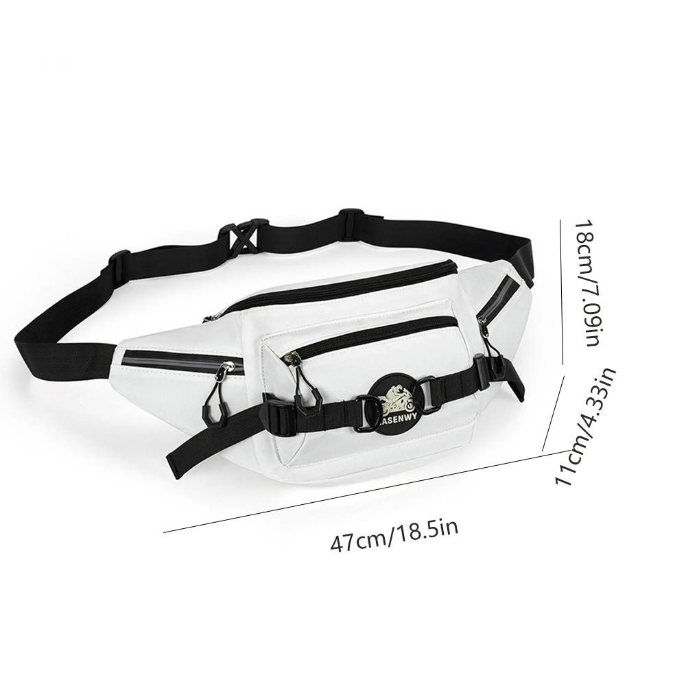 Adjustable Strap Shoulder Waist Bag Japanese Style Sports Crossbody Bag Women Chest Bag  Travel