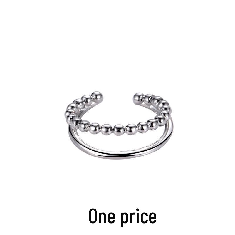 Zirkonový geometrický nepravidelný dvouvrstvý náušnicový klip: Unisex trendy kroucené náušnice, nevyžadují piercing.