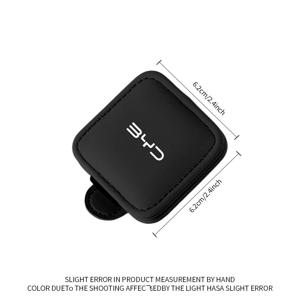 Car Glasses Clip Auto Eyeglasses Holder Card Ticket Holder Storage Clip For BYD Dolphin U Sealion Song Surf Atto Han EV Tang Dmi