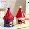 Toothpick Box Cotton Swab Plastic Toothpick Holder Cotton Pad Box Storage Box Household Cute Portable Dental Floss Cotton Swab