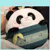 Combo de Almofada e Manta de Panda de Pelúcia Para Meninas Almofada Conversível Para Carro Dormitório Escritório Hora da Soneca e Mais!
