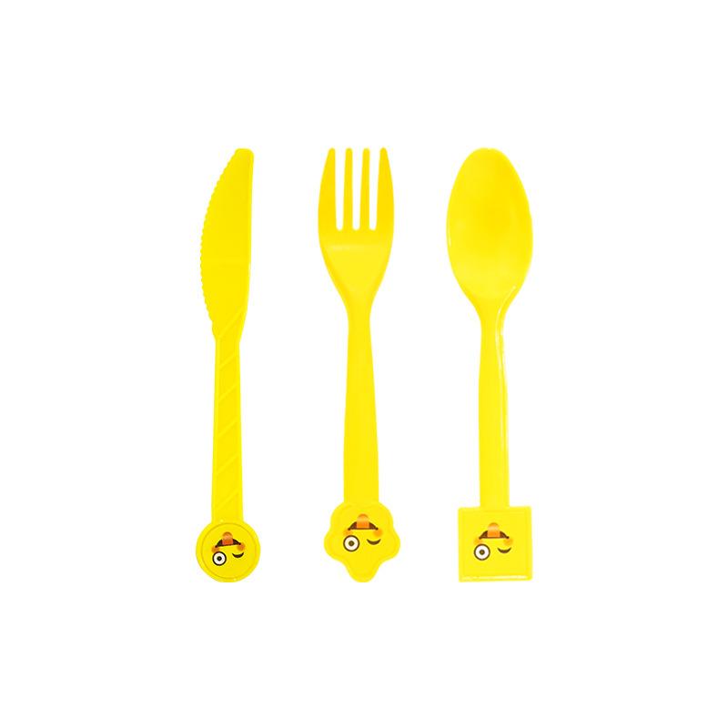 Spot Smiley Face Emoji Disposable Party Decorations Popcorn Box Invitation Card Gift Bag Mask