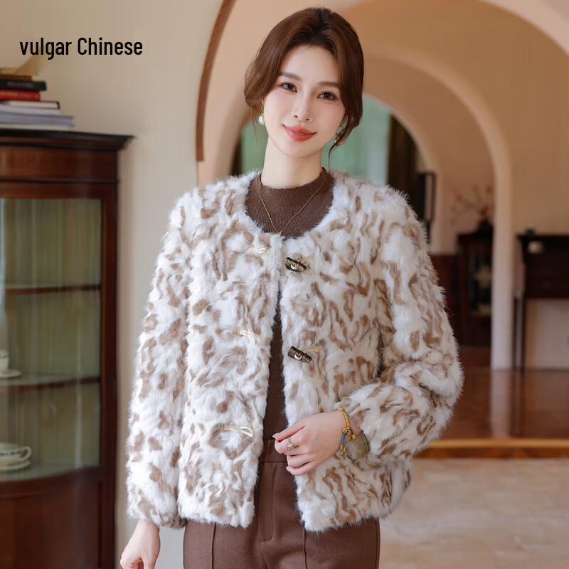 

Элегантное зимнее пальто из искусственного меха норки для женщин 2XL