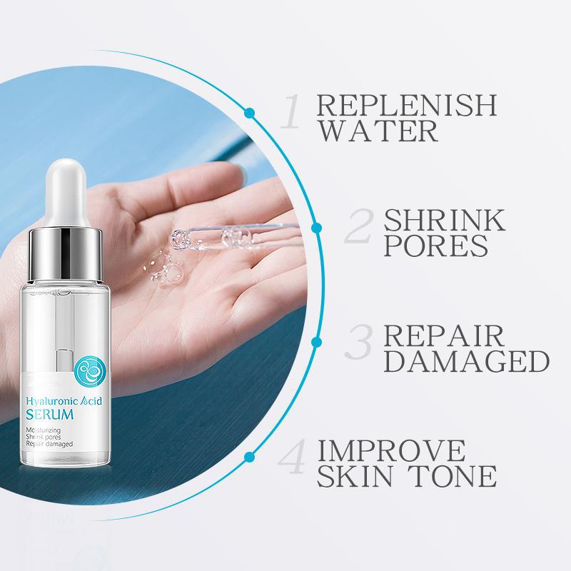 15ml Hyaluronic Acid Facial Serum Whitening, Anti-Wrinkle & Firming Skin Care Products