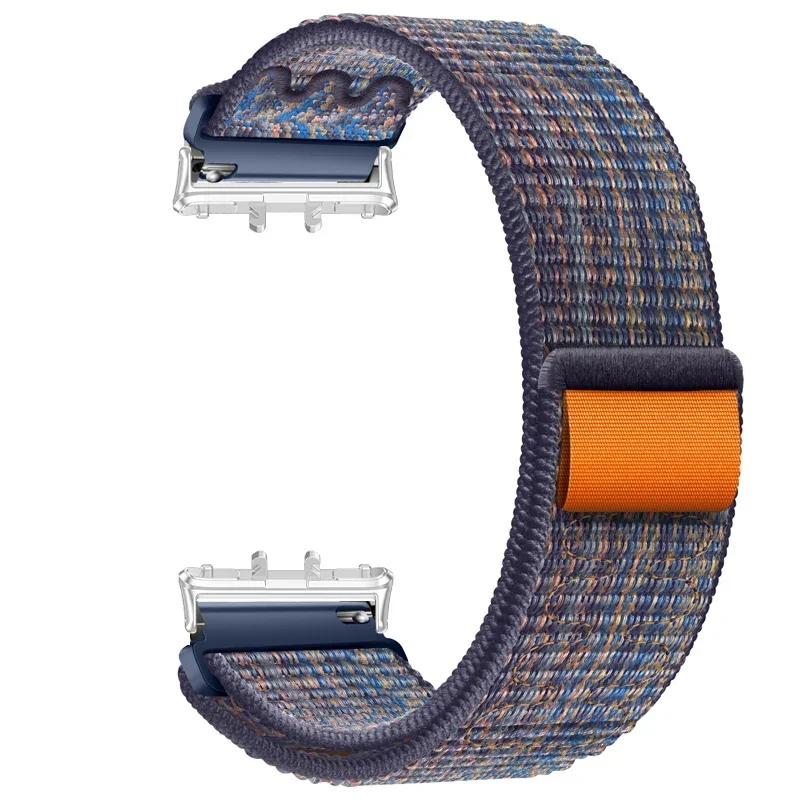 Nylon Loop Strap for Samsung Galaxy Fit 3 Adjustable Elastic Bracelet Watchband for iWatch Samsung Galaxy Fit3 Band Accessories