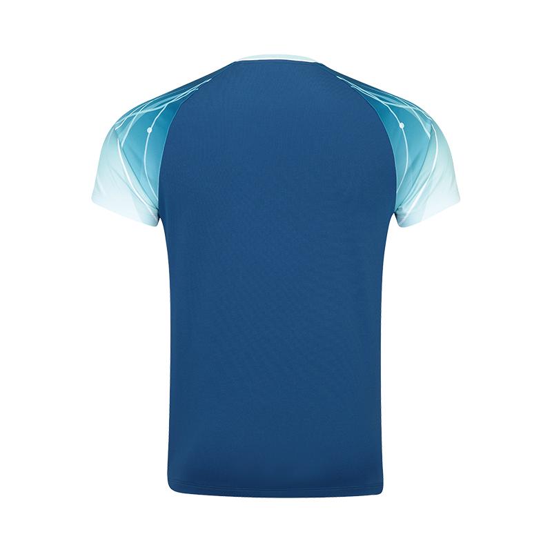 Li Ning Table Tennis Collection Table Tennis Clothing Sets Unisex Sea Soul Blue AATW009-2