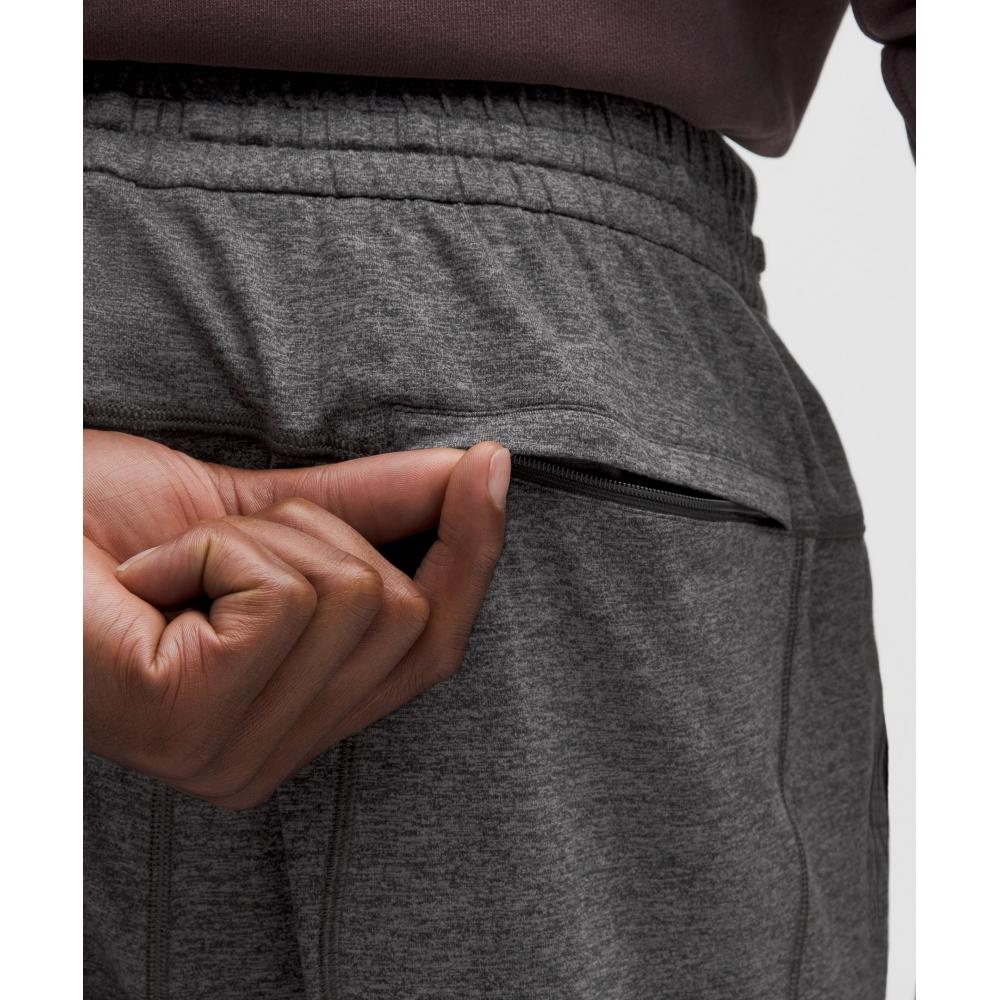 Lululemon Soft Jersey Tapered Pant  Regular Heathered Black Heathered Graphite Grey