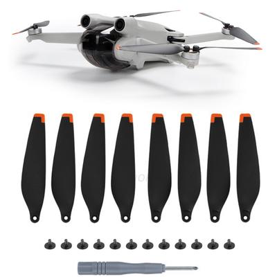 Propellers for DJI Mini 3 Pro / 4 Pro Drone - 8 Pieces 6030F Orange