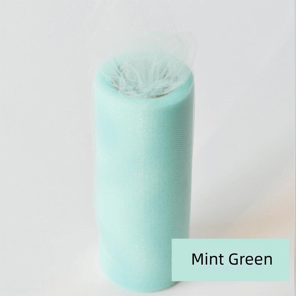 Multi-clolor Tulle Mesh Ribbon 15cm Width Soft Wedding Backdrop Curtain DIY Craft Decorative Sheer Tulle Fabric Ribbon