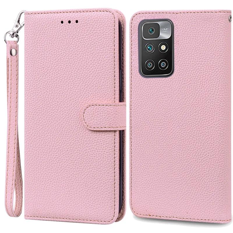 Funda Redmi 10 4G de 16 colores para Xiaomi Redmi 10 2022 Funda de cuero con tapa tipo billetera para Redmi 10 Prime 4G redmi10 4G Funda protectora con ranura para tarjeta